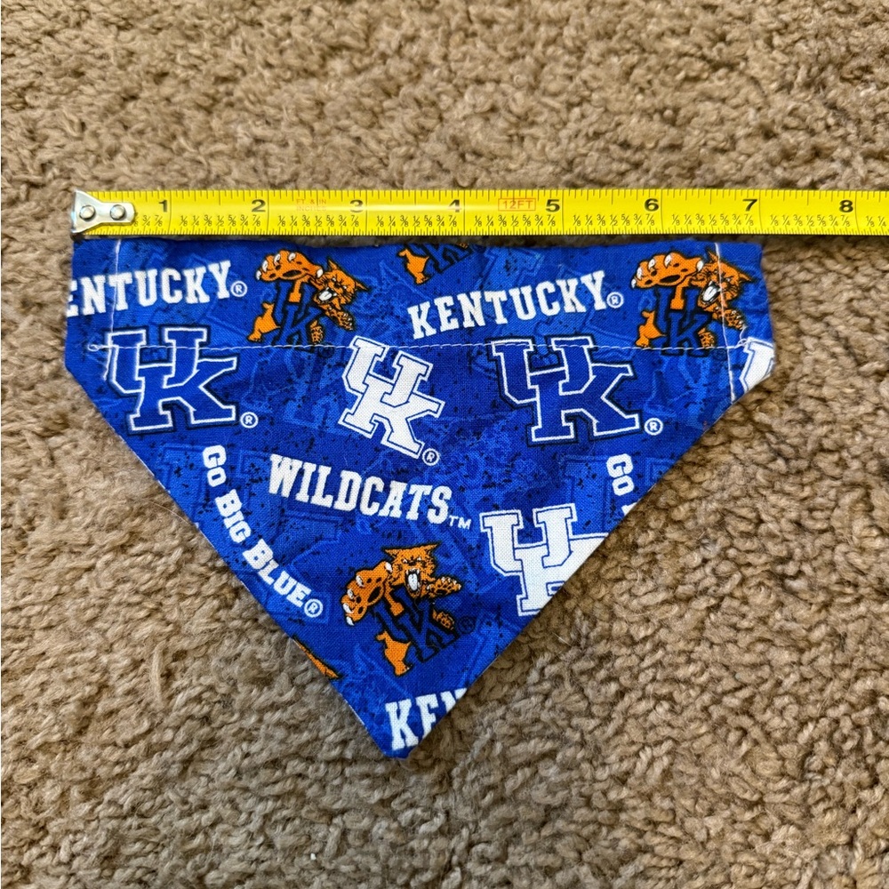 Reversible Kentucky Wildcats Dog Bandana